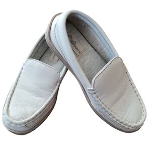 My Slippers by My Pillow Women's Beige Neutral Leather Slippers Size 6